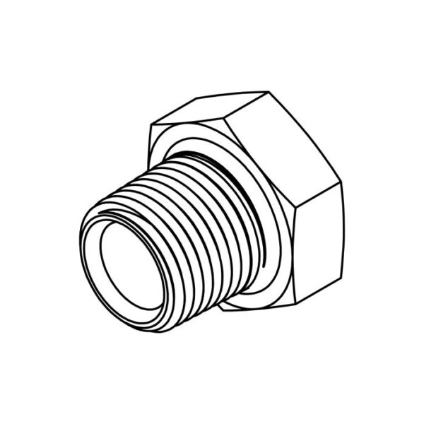 Hex Head Pipe Plug 1/4-18