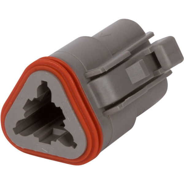 Deutsch DT 3 Way Gray Plug Connector Qty. 5