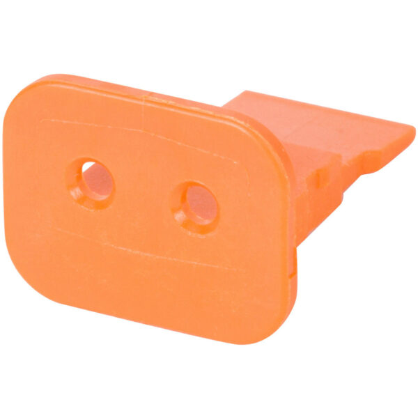 Deutsch DT 2 Way Orange Plug Wedgelock