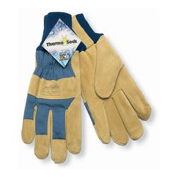 Select Split Pigskin Thermosock® Lined Leather Palm Knitwrist Gloves